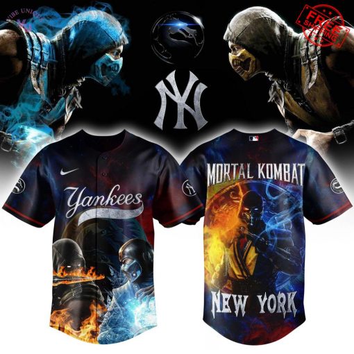 New York Yankees x Mortal Kombat 2025 Limited Baseball Jersey