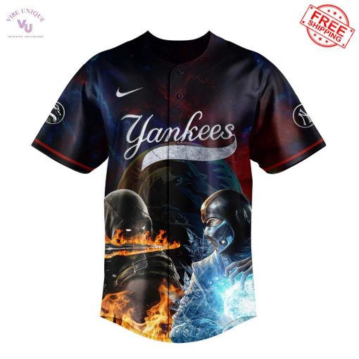 New York Yankees x Mortal Kombat 2025 Limited Baseball Jersey
