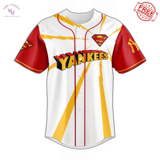 New York Yankees x Superman 2025 Man Of Steel Limited Baseball Jersey