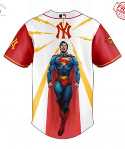 New York Yankees x Superman 2025 Man Of Steel Limited Baseball Jersey 3