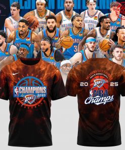 OKC Thunder 2025 NBA Champs Limited Merch Collection