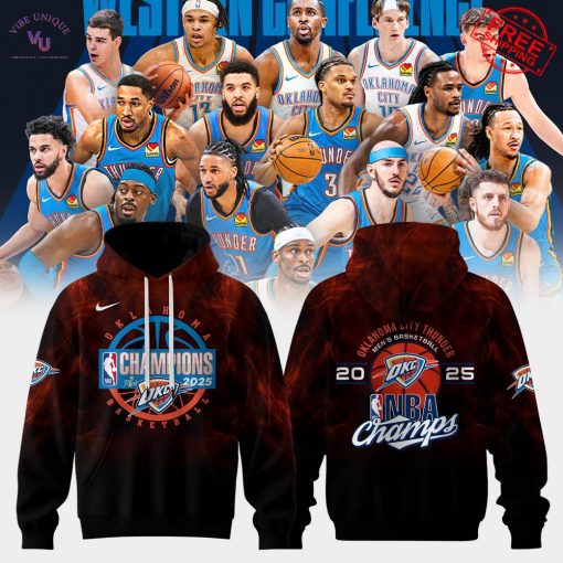 OKC Thunder 2025 NBA Champs Limited Merch Collection