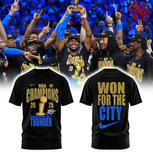 OKC Thunder NBA Finals 2025 Champions Limited Merch Collection