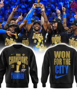 OKC Thunder NBA Finals 2025 Champions Limited Merch Collection
