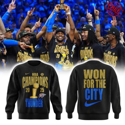 OKC Thunder NBA Finals 2025 Champions Limited Merch Collection