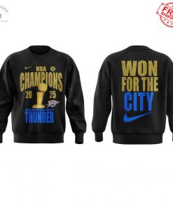 OKC Thunder NBA Finals 2025 Champions Limited Merch Collection 5