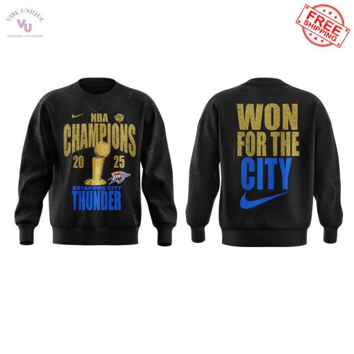 OKC Thunder NBA Finals 2025 Champions Limited Merch Collection