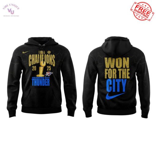 OKC Thunder NBA Finals 2025 Champions Limited Merch Collection