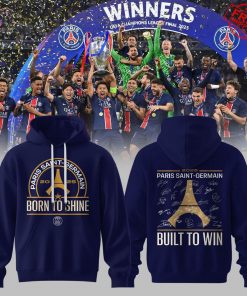 Paris Saint Germain C1 Champions 2025 Build To Win Limited Hoodie