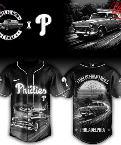 Philadelphia Phillies 2025 Classic Car Pride Limited Baseball Jersey