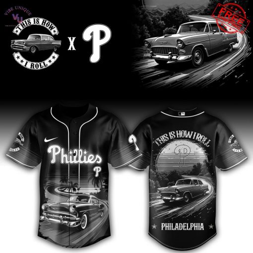 Philadelphia Phillies 2025 Classic Car Pride Limited Baseball Jersey