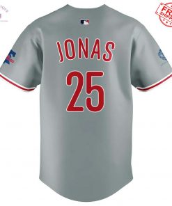 Philadelphia Phillies x Jonas 20 Citizens Bank Park Limited Baseball Jersey 3