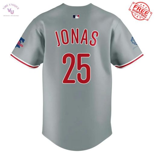 Philadelphia Phillies x Jonas 20 Citizens Bank Park Limited Baseball Jersey