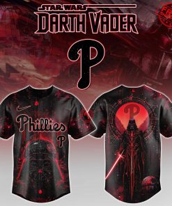 Philadelphia Phillies x Star Wars Darth Vader 2025 Limited Baseball Jersey