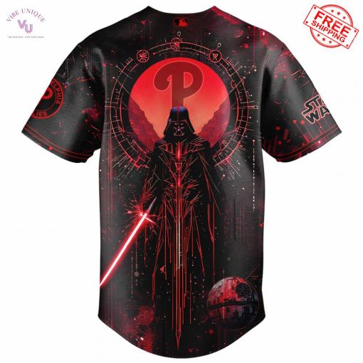 Philadelphia Phillies x Star Wars Darth Vader 2025 Limited Baseball Jersey