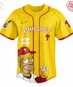 Philadelphia Phillies x The Simpsons 2025 Limited Baseball Jersey