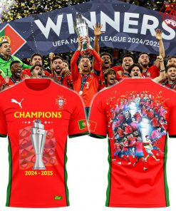 Portugal Winners UEFA Nations League 2024-2025 Champions Limited T-Shirt