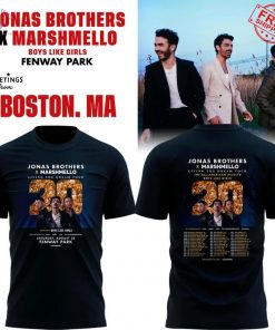 Red Sox x Jonas Brothers Fenway Park Limited T-Shirt