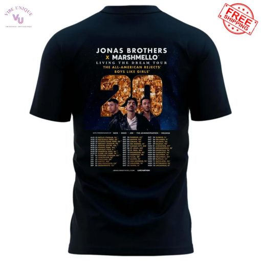 Red Sox x Jonas Brothers Fenway Park Limited T-Shirt