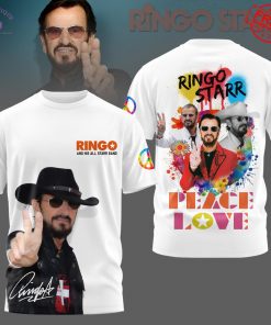 Ringo Starr Peace & Love Limited T-Shirt