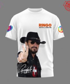 Ringo Starr Peace Love Limited T Shirt 3
