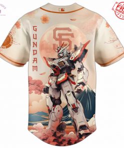 SF Giants 2025 x Gundam Limited Baseball Jersey 3