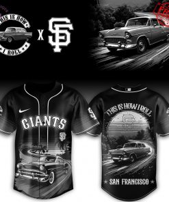 SF Giants Classic Car Pride 2025 Limited Baseball Jersey