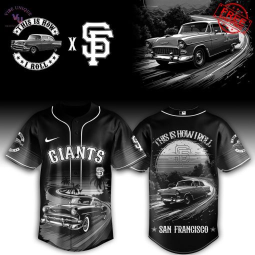 SF Giants Classic Car Pride 2025 Limited Baseball Jersey