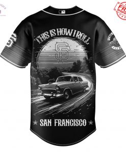 SF Giants Classic Car Pride 2025 Limited Baseball Jersey 3