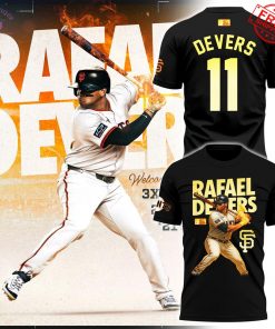 SF Giants Rafael Devers 11 Limited T-Shirt