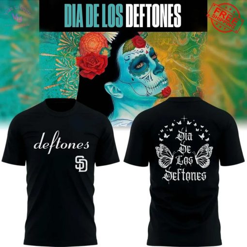 San Diego Padres Deftones Dia De Los 2025 Limited T-Shirt