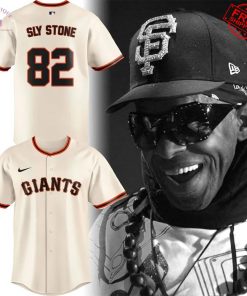 San Francisco Giants Sly Stone Tribute Limited Baseball Jersey