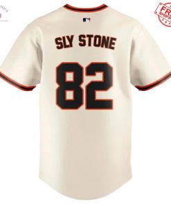 San Francisco Giants Sly Stone Tribute Limited Baseball Jersey 3