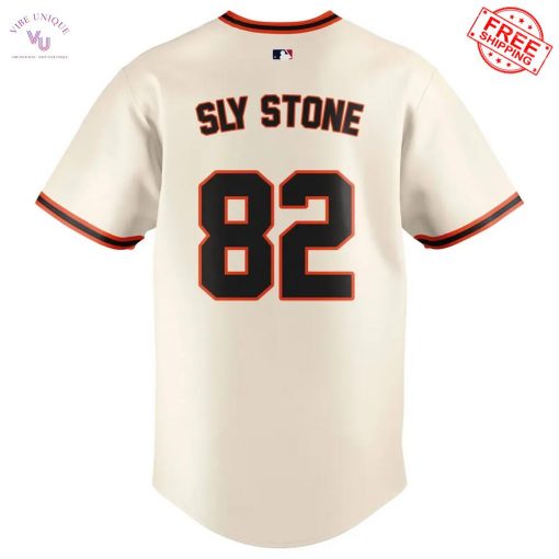 San Francisco Giants Sly Stone Tribute Limited Baseball Jersey