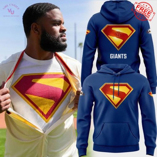 San Francisco Giants Superman Hero 2025 Limited Hoodie