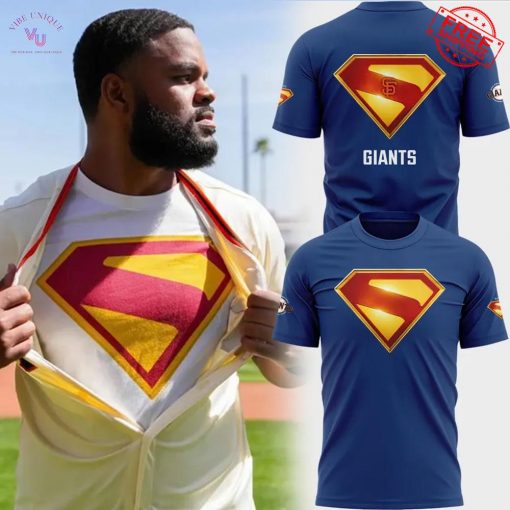 San Francisco Giants Superman Hero Limited T-Shirt