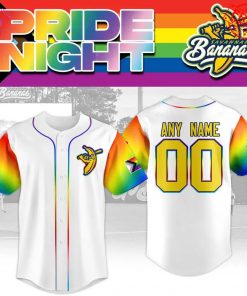 Savannah Bananas Pride Night 2025 Limited Baseball Jersey