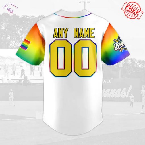 Savannah Bananas Pride Night 2025 Limited Baseball Jersey
