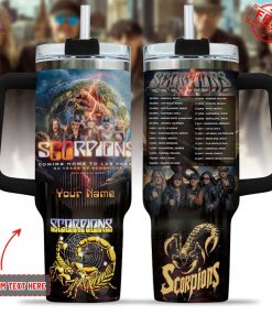 Scorpions 60 Years Of Scorpions Personalized Limited Stanley Tumbler