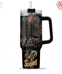 Scorpions 60 Years Of Scorpions Personalized Limited Stanley Tumbler 3