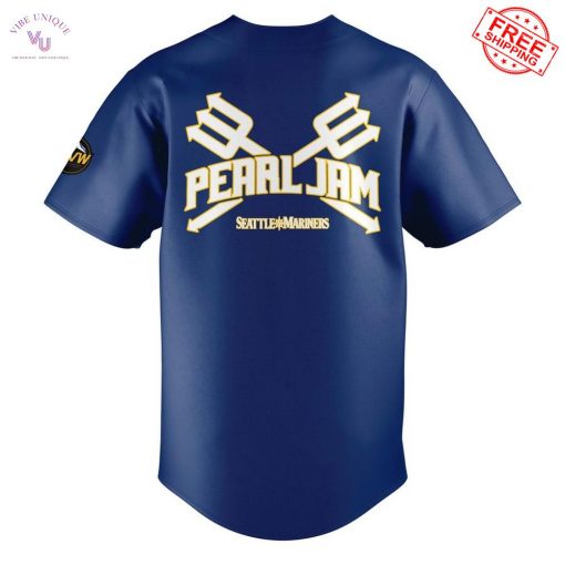 Seattle Mariners Pearl Jam Ten Club Limited Baseball Jersey