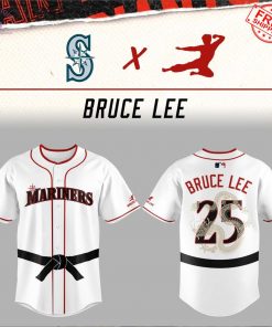 Seattle Mariners x Bruce Lee 2025 Limited Baseball Jersey