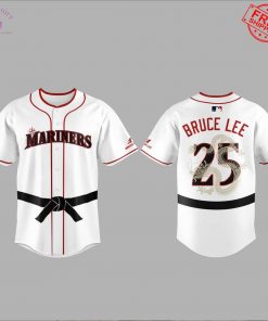 Seattle Mariners x Bruce Lee 2025 Limited Baseball Jersey