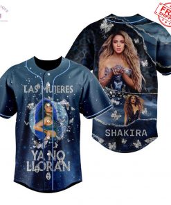 Shakira Las Mujeres Ya No Lloran Limited Baseball Jersey