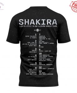 Shakira Las Mujeres Ya No Lloran World Tour 2025 Limited T Shirt 3