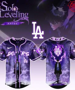 Solo Leveling Arise x LA Dodgers Limited Baseball Jersey