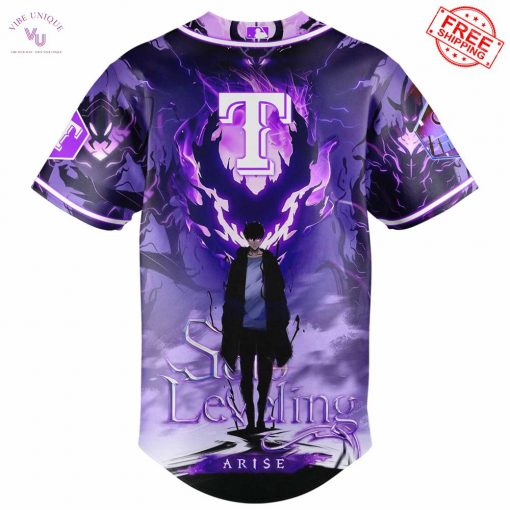 Solo Leveling Arise x Texas Rangers 2025 Limited Baseball Jersey