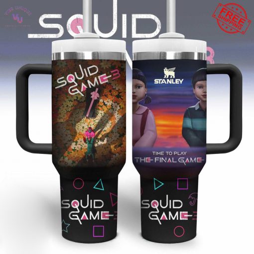 Squid Game 3 Time To Play The Final Game Limited Stanley Tumbler
