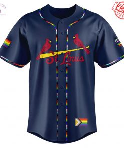 St. Louis Cardinals Proudly Pride Month 2025 Special Baseball Jersey