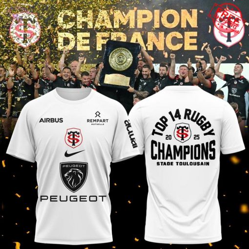 Stade Toulousain Champions 2025 Limited T-Shirt